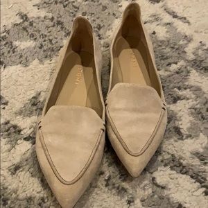 M. Gemi Stellato Suede Point Toe Flat